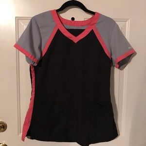 Greys anatomy active scrub top medium Euc
